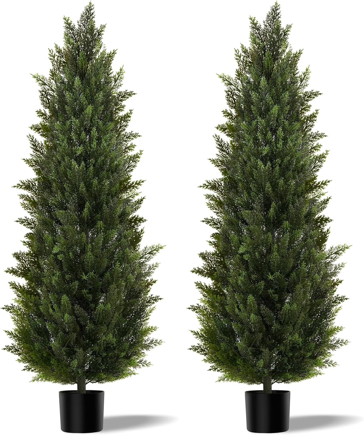 Vitalismo Artificial Topiary Cedar Trees 6FT Tall 2