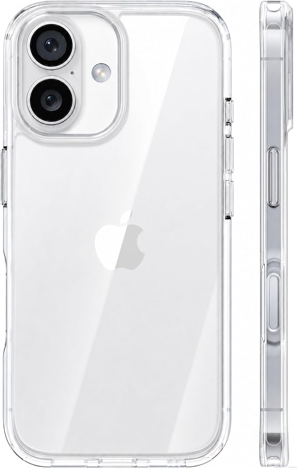 TORRAS Crystal-Clear Case for iPhone 17 [Anti-Yellowing][Military-Grade Protection],