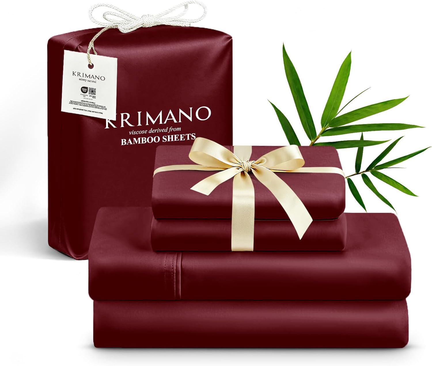 Twin Size Sheet Set, Viscose Bamboo Sheets for