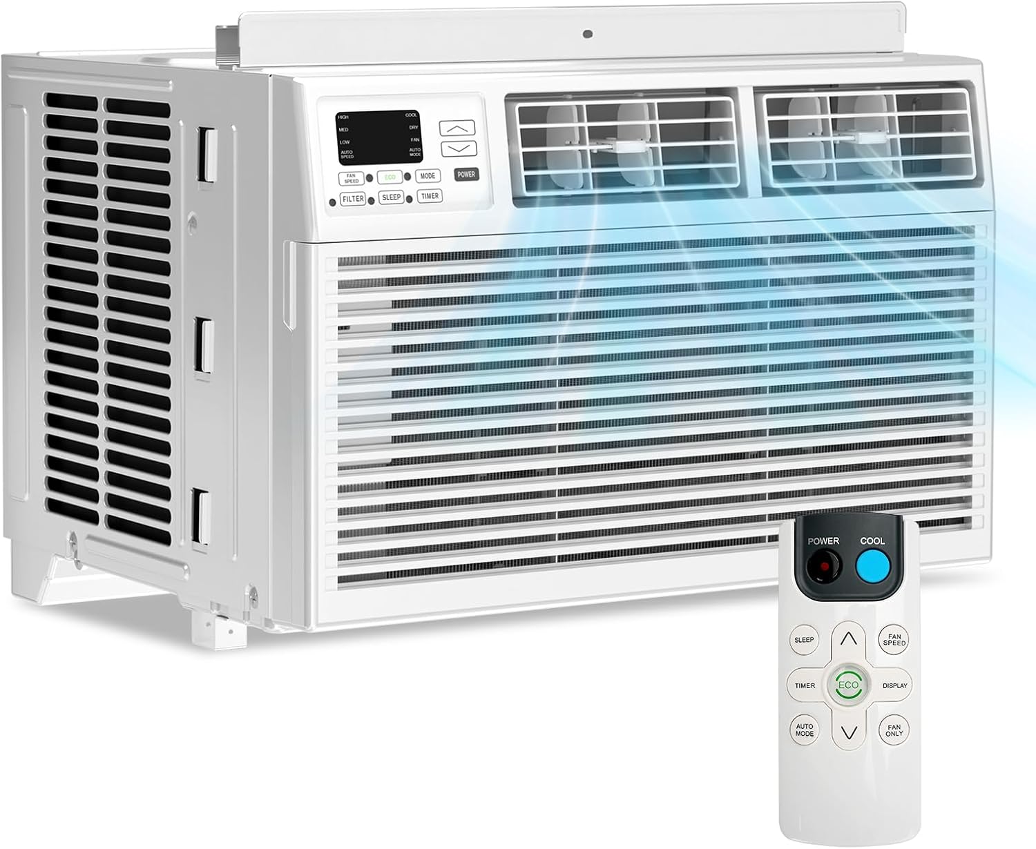 Electactic 8000 Btu Window Air Conditioner,AC Window Unit