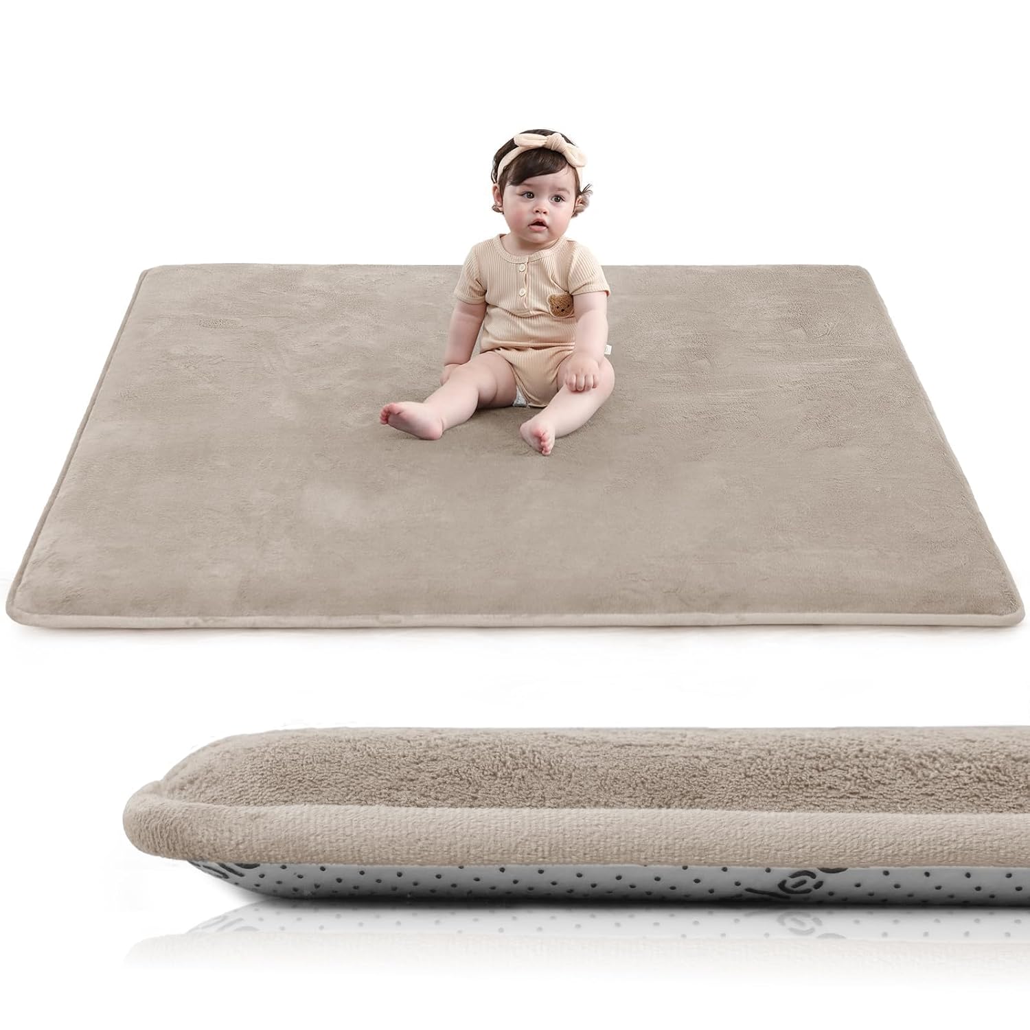 Huloo Sleep Baby Play Mat for Floor, 1.3"
