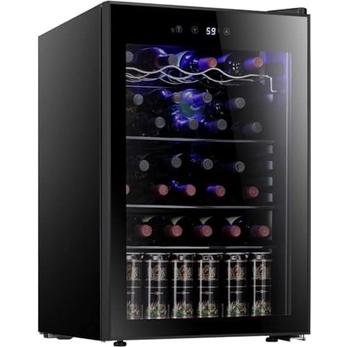 Antarctic Star 36 Bottle Wine Cooler/Cabinet BeverageRefrigerator Small