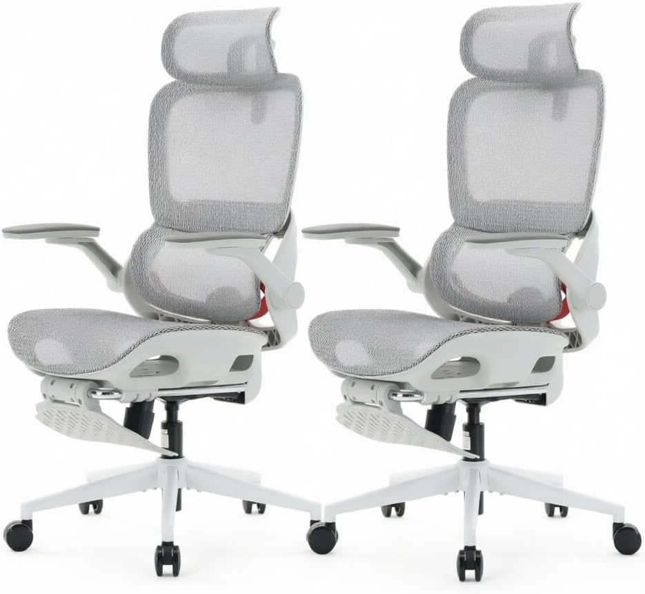 SIHOO B100 PRO Ergonomic Office Chair with Footrest,